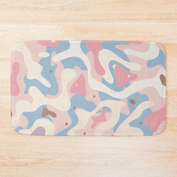Item preview, Pastel Pink Camouflage Pattern Seamless Camo Aesthetic Cute Graphic designed and sold by WormJ.