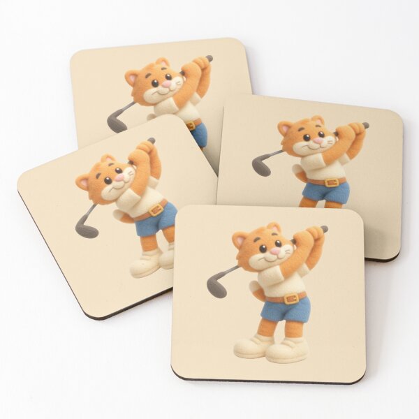Item preview, Cute Golf Cat Kawaii Sports  designed and sold by Siti Hoiriyah.