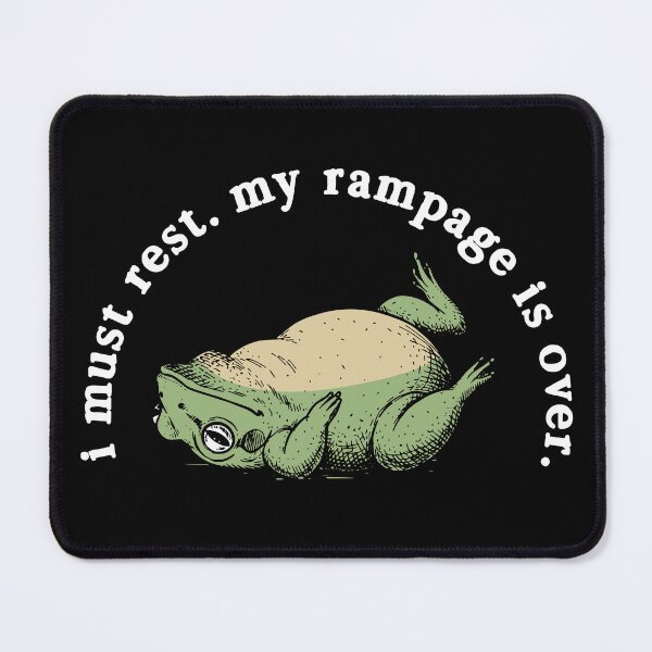 Item preview, Rampage Frog: Restless Zen designed and sold by wesdesignshop.