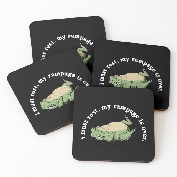 Item preview, Rampage Frog: Restless Zen designed and sold by wesdesignshop.