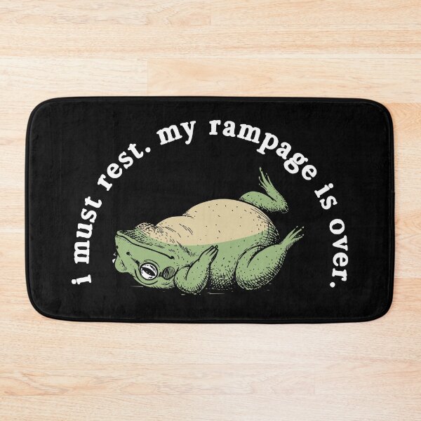 Item preview, Rampage Frog: Restless Zen designed and sold by wesdesignshop.