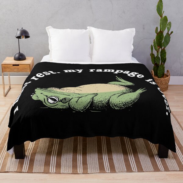 Item preview, Rampage Frog: Restless Zen designed and sold by wesdesignshop.