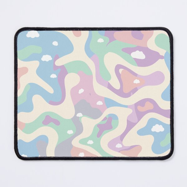 Item preview, Pastel Cloud Camouflage Pattern Seamless Cute Kawaii Camo Art designed and sold by WormJ.