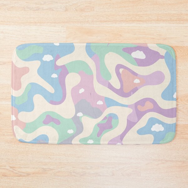 Item preview, Pastel Cloud Camouflage Pattern Seamless Cute Kawaii Camo Art designed and sold by WormJ.