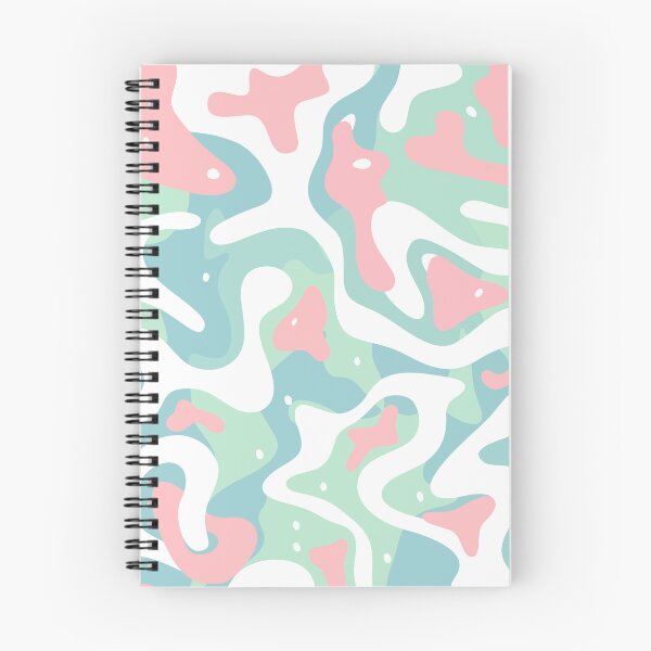 Item preview, Pastel Mint and Pink Camouflage Pattern Seamless Cute Camo Graphic designed and sold by WormJ.
