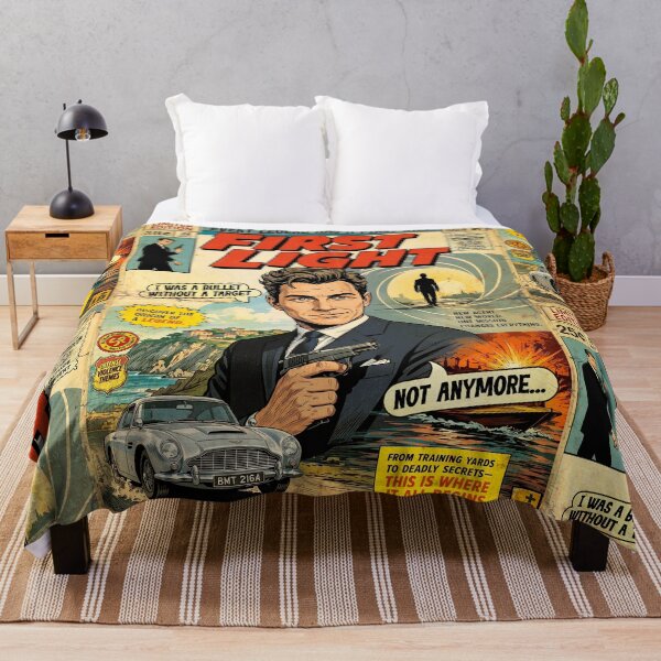 Item preview, First Light Vintage Retro Comic Cover Art designed and sold by Back2Collage.