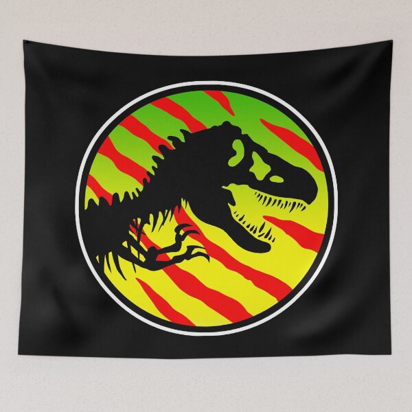 Item preview,   jurassic logo explorer pattern  designed and sold by Blck-Acid-Devil.
