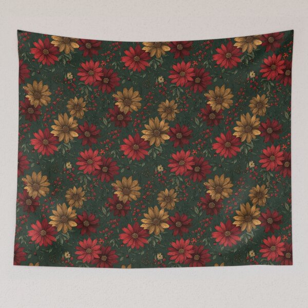 Item preview, Fragrant Daisy Print  - Flower Bouquet Pattern   - Bridesmaid Gifts designed and sold by RoyalStarsPatts.