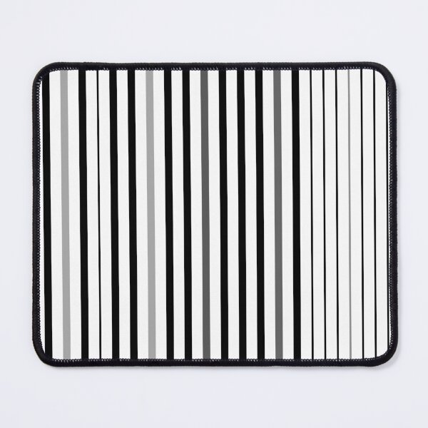 Item preview, Pseudo-Pinstripes pattern black, white and grey designed and sold by Hinkson Cox.
