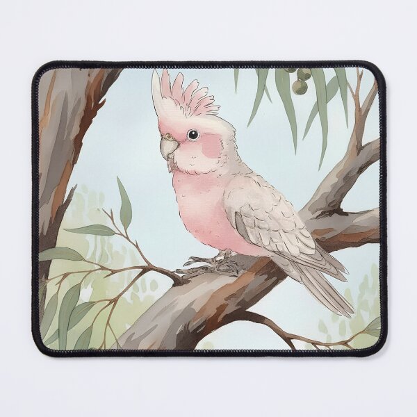 Item preview, Australian Galah Watercolour Painting designed and sold by ArtwithKellie.