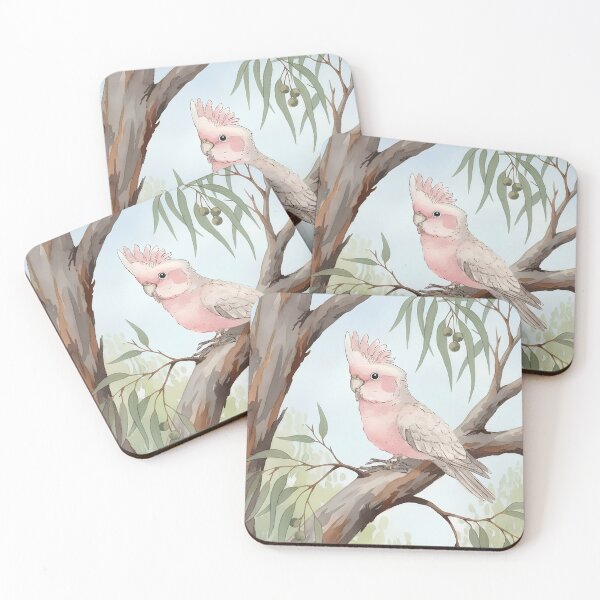 Item preview, Australian Galah Watercolour Painting designed and sold by ArtwithKellie.
