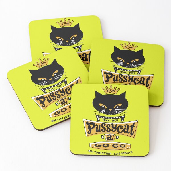 Item preview, Pussycat A Go Go Sign - Camiseta vintage de Las Vegas designed and sold by PastelWingg.