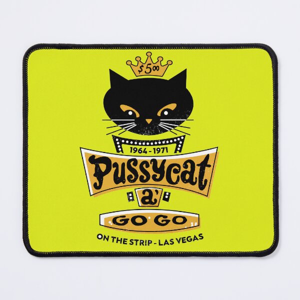 Item preview, Pussycat A Go Go Sign - Camiseta vintage de Las Vegas designed and sold by PastelWingg.