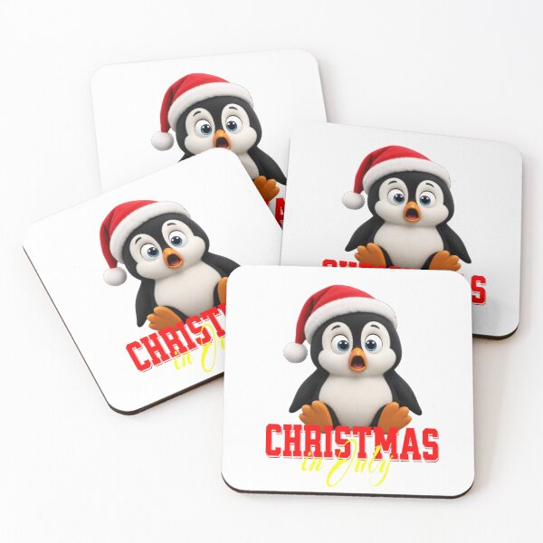 Item preview, Christmas in July Penguin  designed and sold by TheEndDesign.