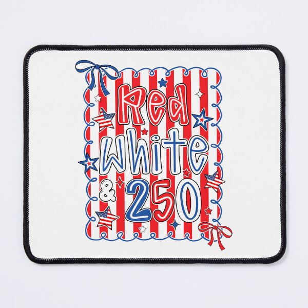 Item preview, Coquette Red White and 250 Preppy 250th Anniversary USA 1776 2026 designed and sold by jackelmbradyt.