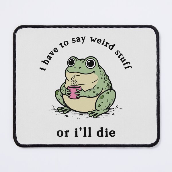 Item preview, Cozy Frog Morning Coffee designed and sold by wesdesignshop.