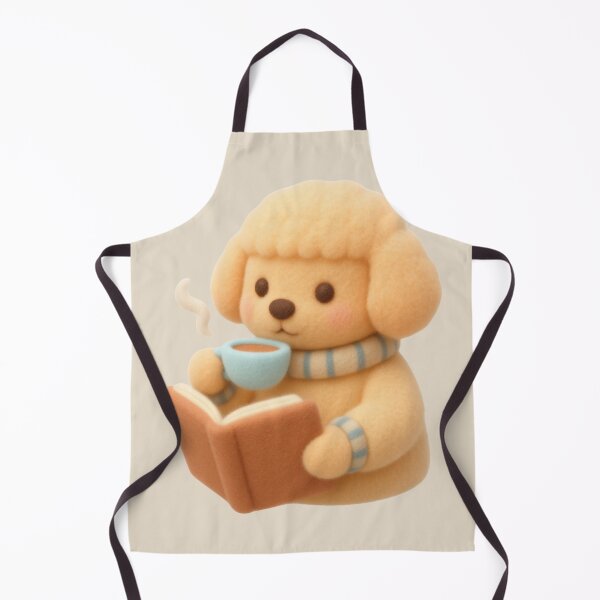 Item preview, Cozy Reading Dog Book Lover Kawaii designed and sold by Siti Hoiriyah.