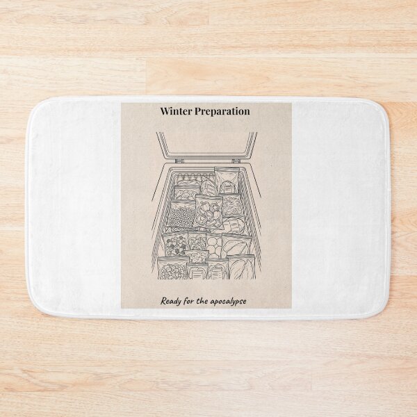 Item preview, Winter Preparation |  Ready for the  Apocalypse designed and sold by Mastalina99.