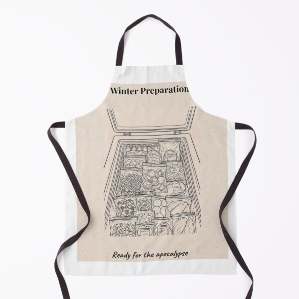 Item preview, Winter Preparation |  Ready for the  Apocalypse designed and sold by Mastalina99.
