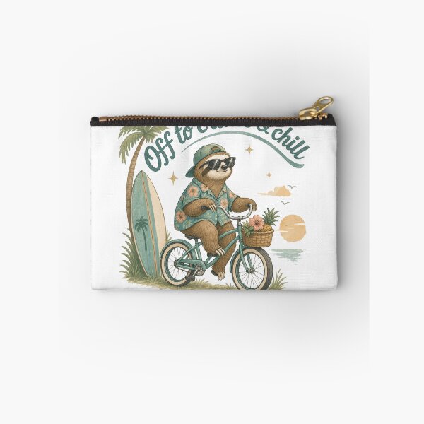 Item preview, Sunset Sloth Cruising the Tropics designed and sold by Mindful56.