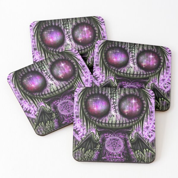 Item preview, Cursed Cute Demon Reading Dark Spell Books designed and sold by DonaldWaltersxx.