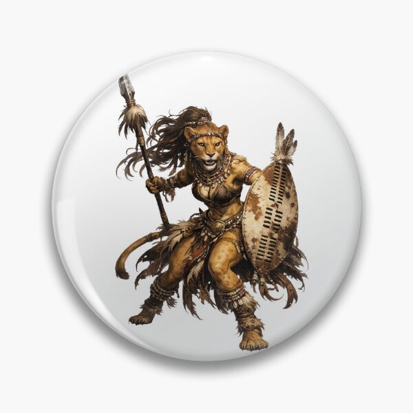 Item preview, Lioness Zulu Warrior designed and sold by FyreHorse Designs.