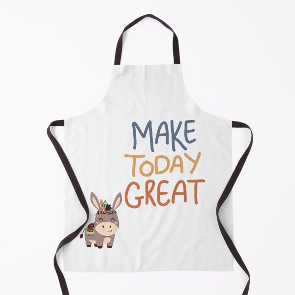 Item preview, Positive quote good vibe make today great Make Today Great Cute Boho Donkey Inspirational Quote Design designed and sold by JessLamunn89.