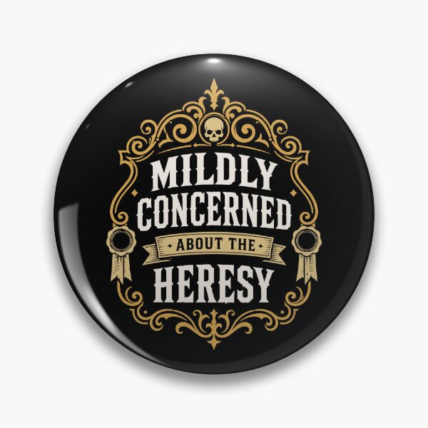 Item preview, Funny Wargaming Mildly Concerned About Heresy designed and sold by pixeptional.