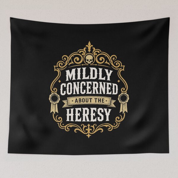 Item preview, Funny Wargaming Mildly Concerned About Heresy designed and sold by pixeptional.