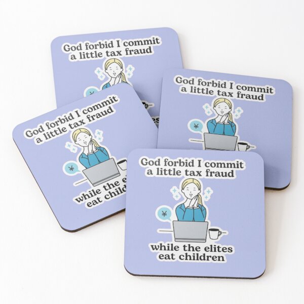 Item preview, God Forbid I Commit Tax Fraud Meme designed and sold by StudioIzmir.