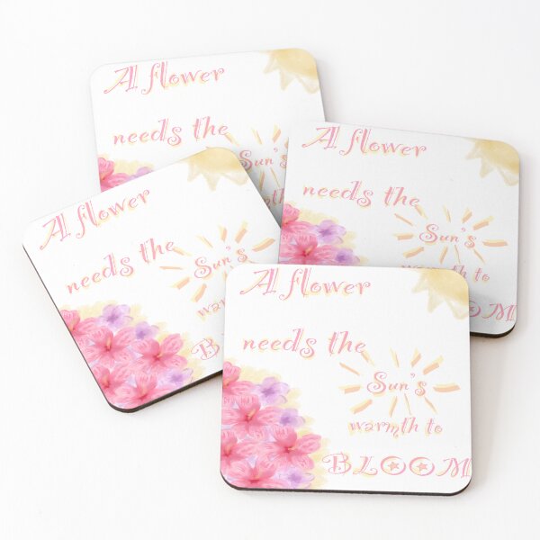 Item preview, Inspirational quote with floral designs, pink and purple designed and sold by Isaluvr.