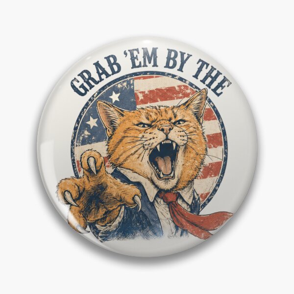 Item preview, Grab ’Em By The KITTY USA designed and sold by pixiedustpaint.