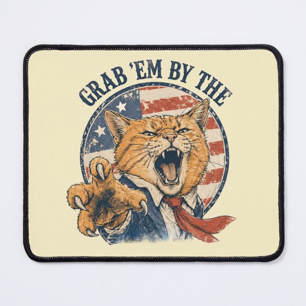 Item preview, Grab ’Em By The KITTY USA designed and sold by pixiedustpaint.