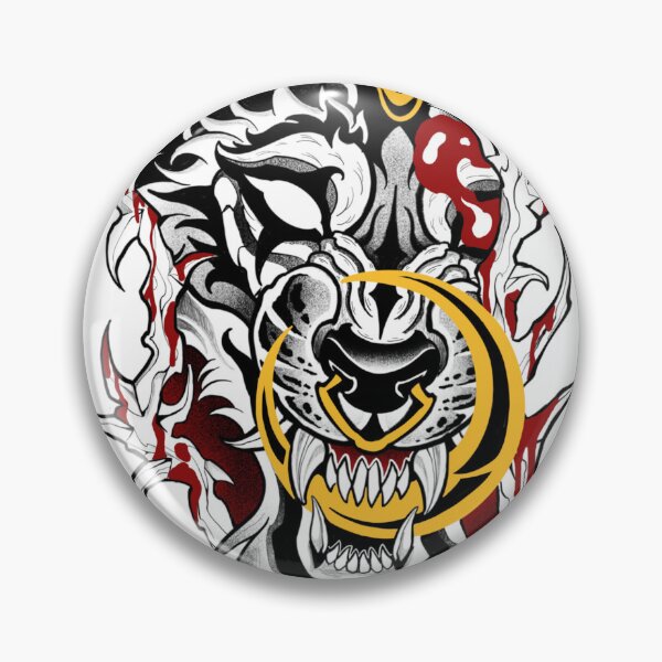 Item preview, Wolf dark art nouveau designed and sold by 7Delamancha.