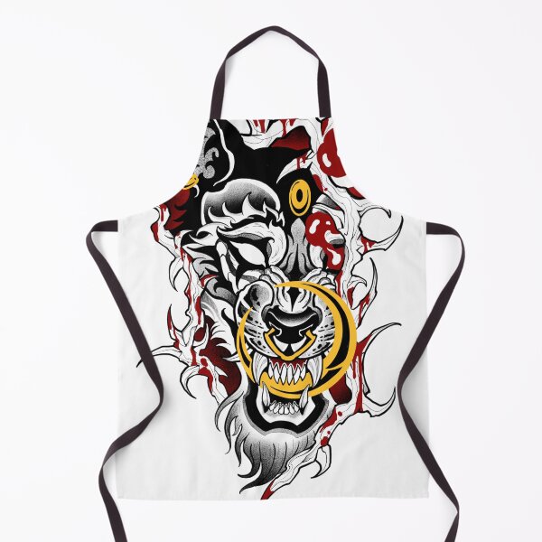 Item preview, Wolf dark art nouveau designed and sold by 7Delamancha.