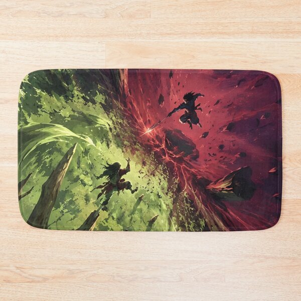 Item preview, Madara Uchiha vs Hashirama Senju Final Clash | Legendary Shinobi Battle Anime Art | Valley of the End designed and sold by Dyan4.