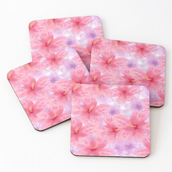 Item preview, Pink and purple floral design designed and sold by Isaluvr.