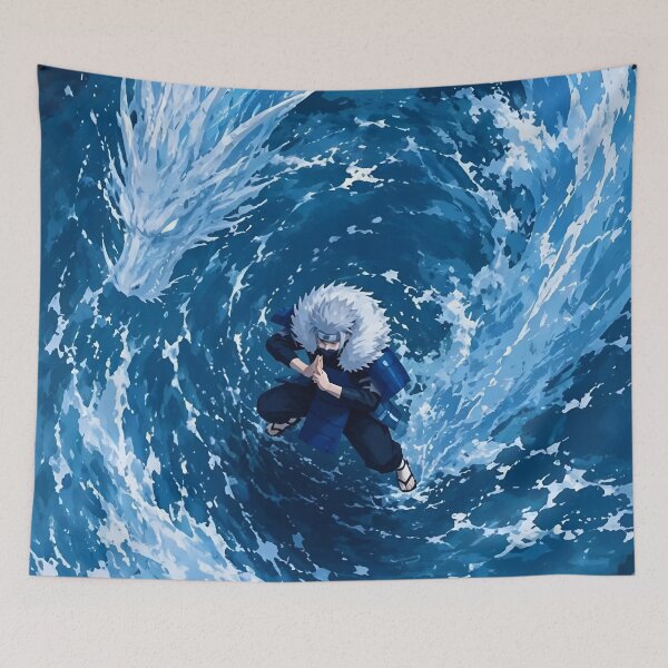 Item preview, Tobirama Senju Water Dragon Jutsu | Second Hokage Anime Art | Legendary Water Style Shinobi designed and sold by Dyan4.