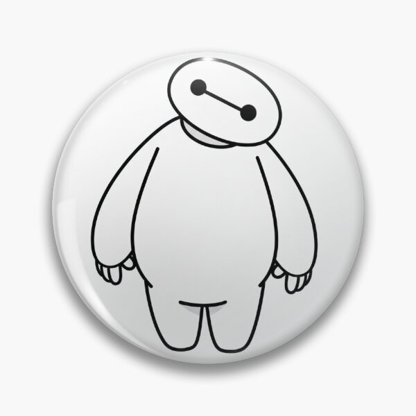 Item preview, Baymax Confused Head Tilt Vector Illustration designed and sold by NaevaArt.