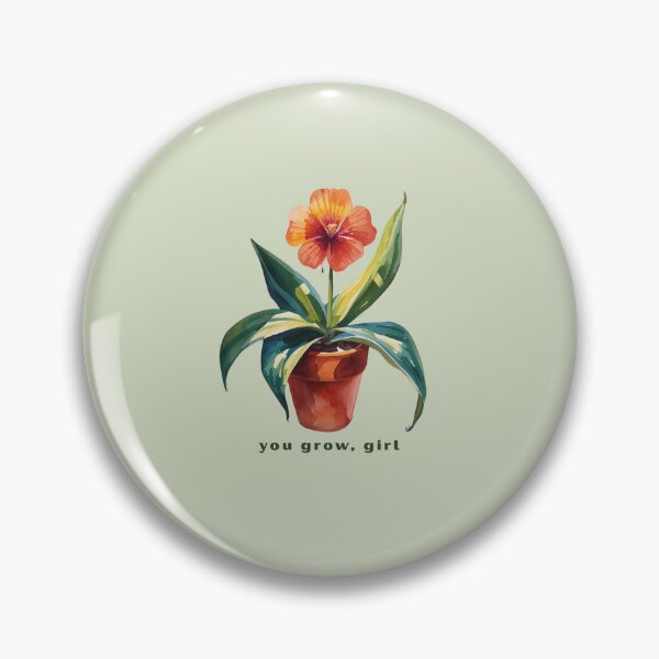 Item preview, You Grow, Girl - Cute Pun | TeeHee Puns Funny Design designed and sold by TeeHee Puns.