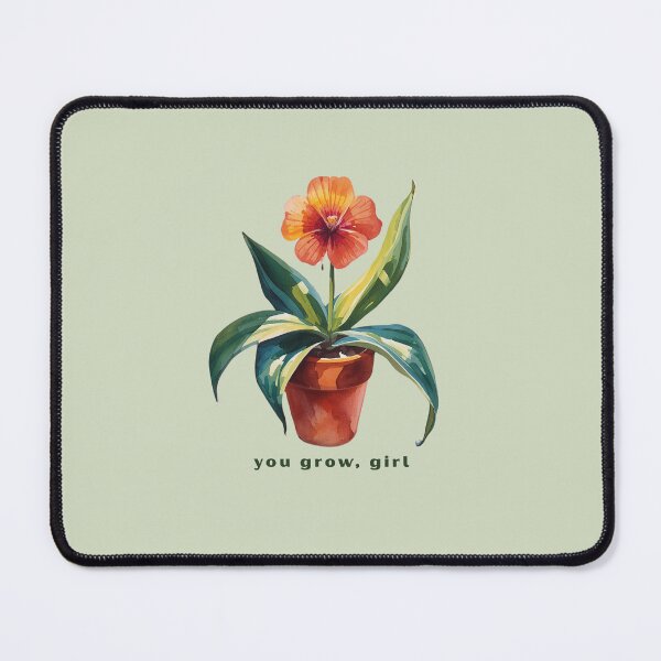 Item preview, You Grow, Girl - Cute Pun | TeeHee Puns Funny Design designed and sold by TeeHee Puns.