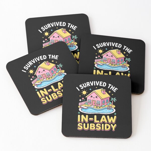Item preview, I Survived The In Law Subsidy Cute Family Humor designed and sold by SplashTastic.