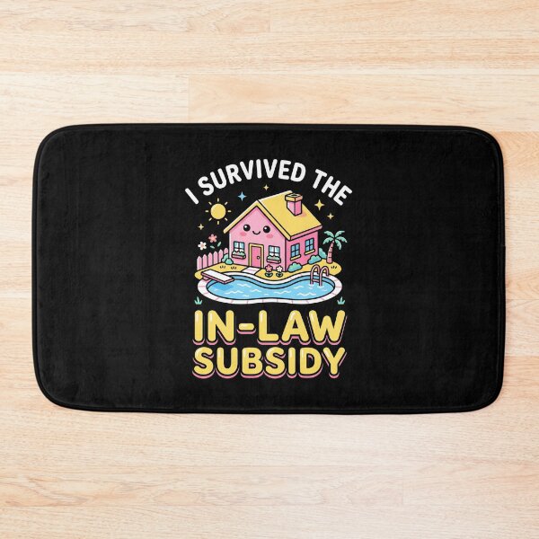 Item preview, I Survived The In Law Subsidy Cute Family Humor designed and sold by SplashTastic.
