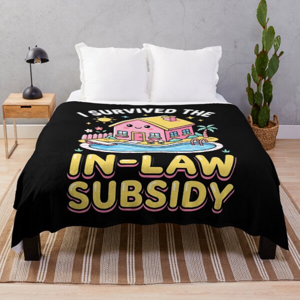 Item preview, I Survived The In Law Subsidy Cute Family Humor designed and sold by SplashTastic.