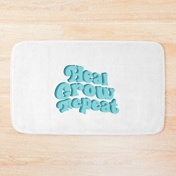 Item preview, Heal Grow Repeat designed and sold by pinkyfish1010.