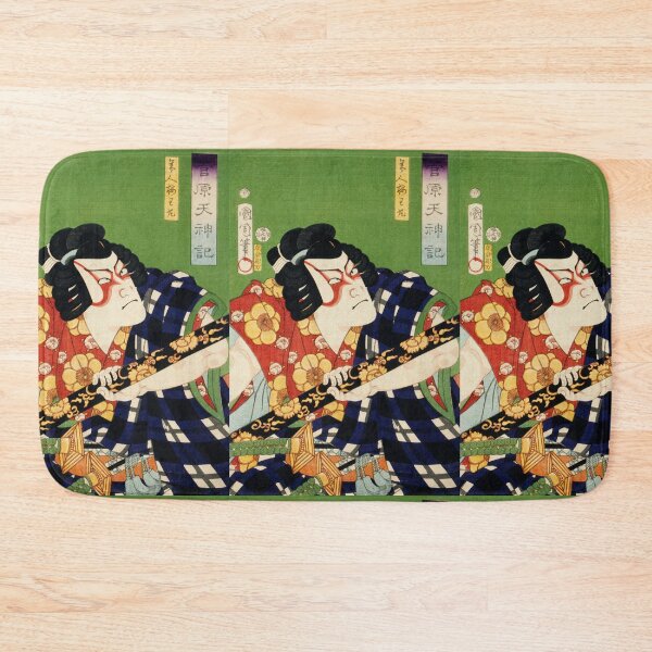 Item preview, Portraits of an Actor by Toyohara Kunichika 1835-1900 - Traditional Japanese Ukyio-e style illustration designed and sold by TheHappyK.