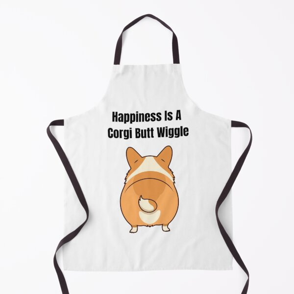 Item preview, Funny Corgi Butt Shirt — Happiness Is A Corgi Butt Wiggle — Cute Corgi Gift designed and sold by Happy Hues.