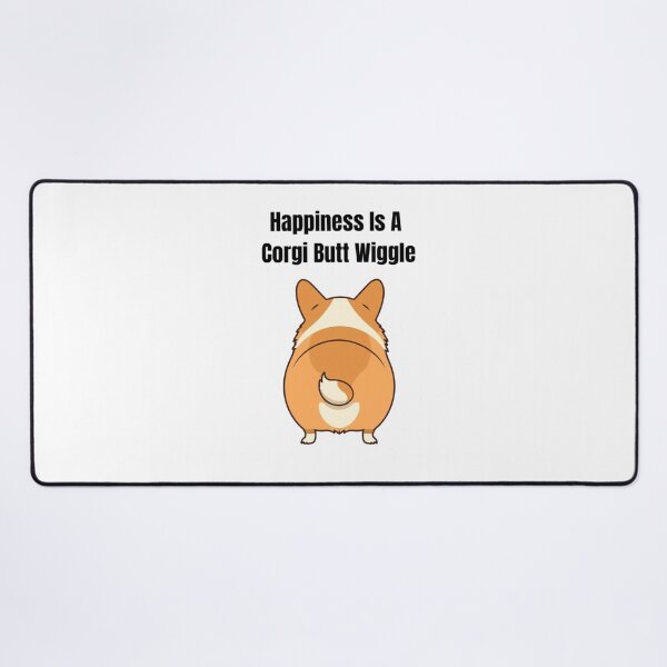 Item preview, Funny Corgi Butt Shirt — Happiness Is A Corgi Butt Wiggle — Cute Corgi Gift designed and sold by Happy Hues.
