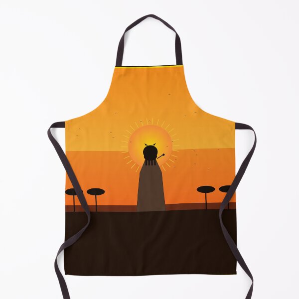 Item preview, African Lion King Rock Sunset Silhouette Pride Art designed and sold by AfricanArtHub.