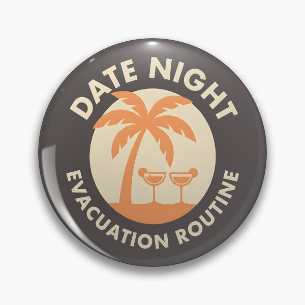 Item preview, Date Night Evacuation Routine Retro Vacation Vibe designed and sold by SplashTastic.